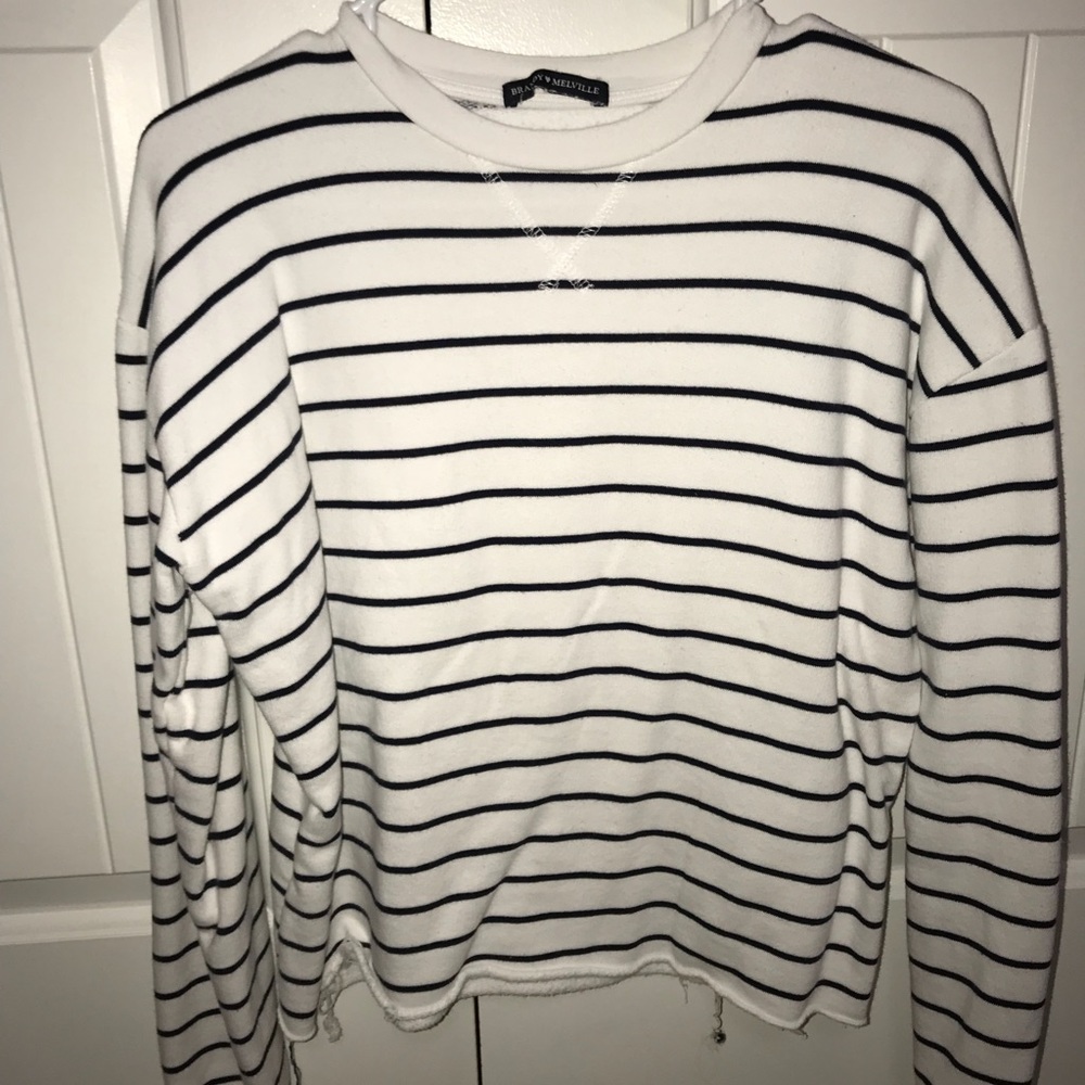 brandy melville cropped sweatshirt
